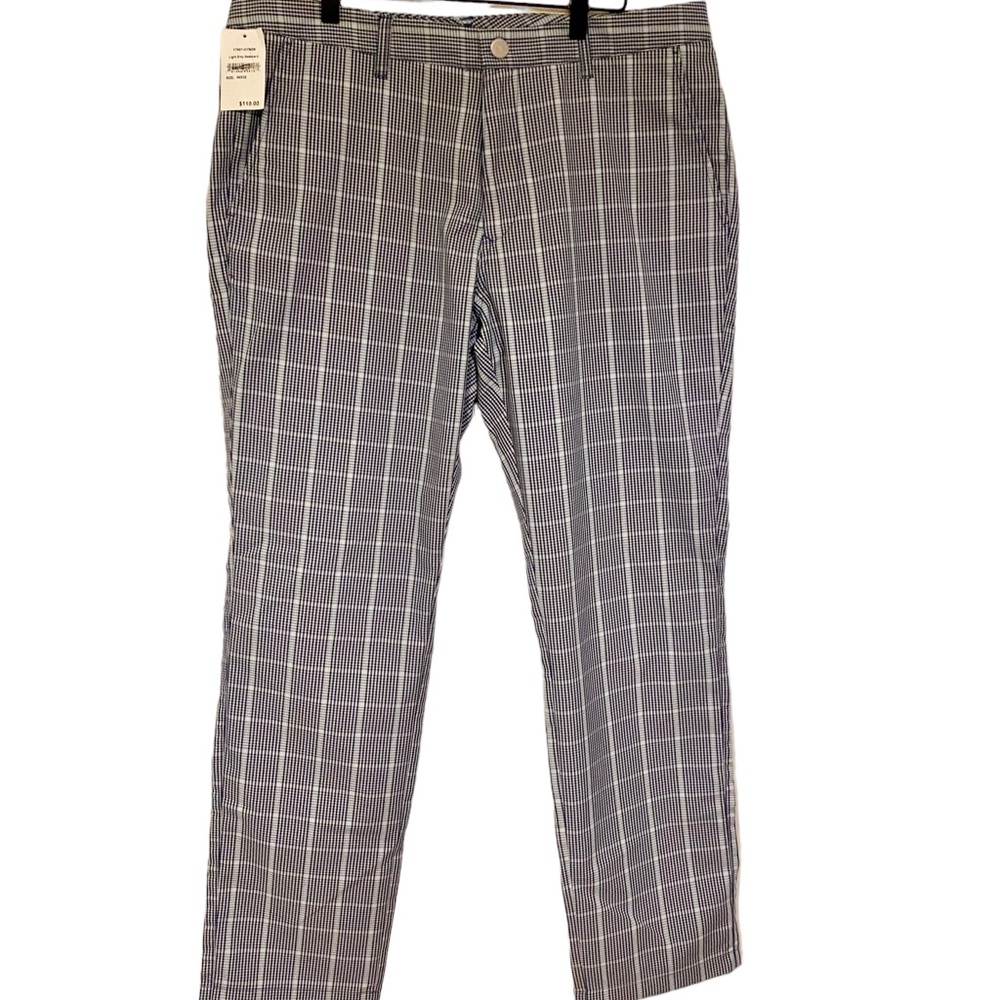 Bonobos Gray Windowpane Chinos